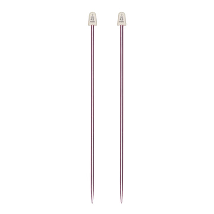 SB Silvalume 10" Single Point Knitting Needles