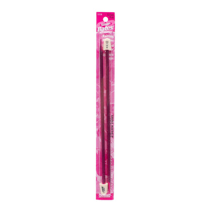 SB Silvalume 10" Single Point Knitting Needles