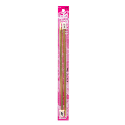 SB Silvalume 10" Single Point Knitting Needles