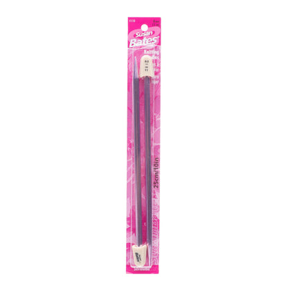 SB Silvalume 10" Single Point Knitting Needles
