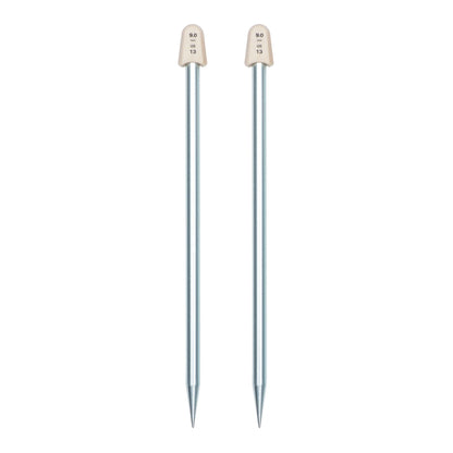 SB Silvalume 10" Single Point Knitting Needles