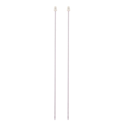 SB Silvalume 14" Single Point Knitting Needles
