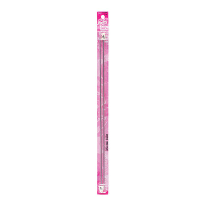 SB Silvalume 14" Single Point Knitting Needles