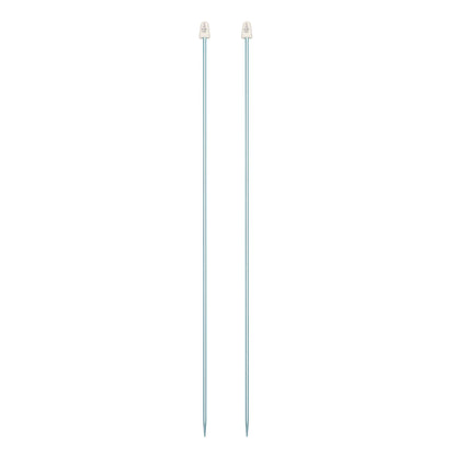 SB Silvalume 14" Single Point Knitting Needles