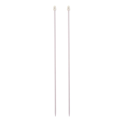 SB Silvalume 14" Single Point Knitting Needles