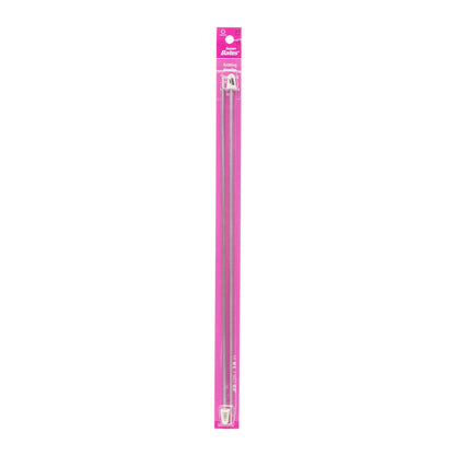 SB Silvalume 14" Single Point Knitting Needles