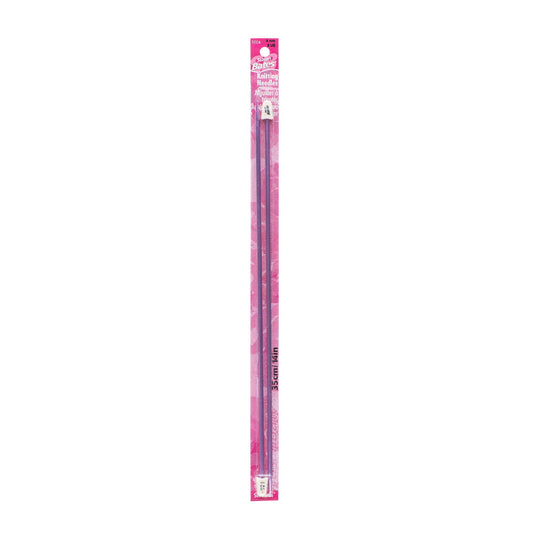 SB Silvalume 14" Single Point Knitting Needles