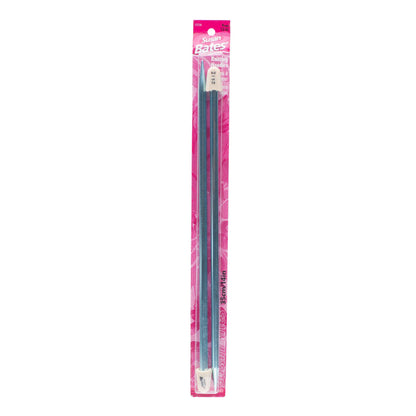SB Silvalume 14" Single Point Knitting Needles