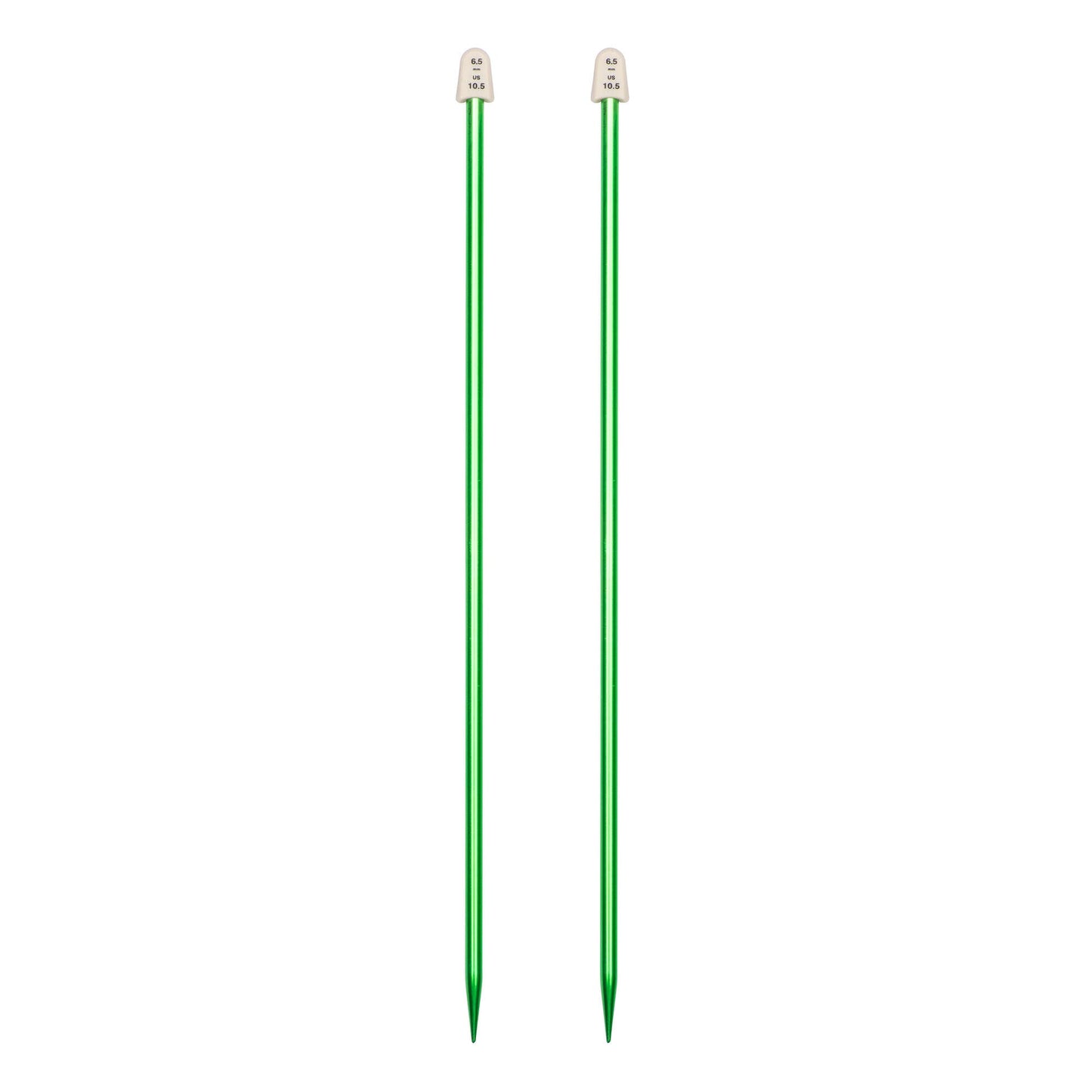 SB Silvalume 14" Single Point Knitting Needles