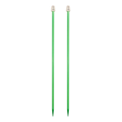 SB Silvalume 14" Single Point Knitting Needles