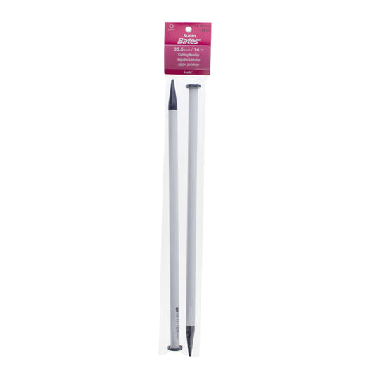 SB Luxite Jiffy 14" Single Point Knitting Needles