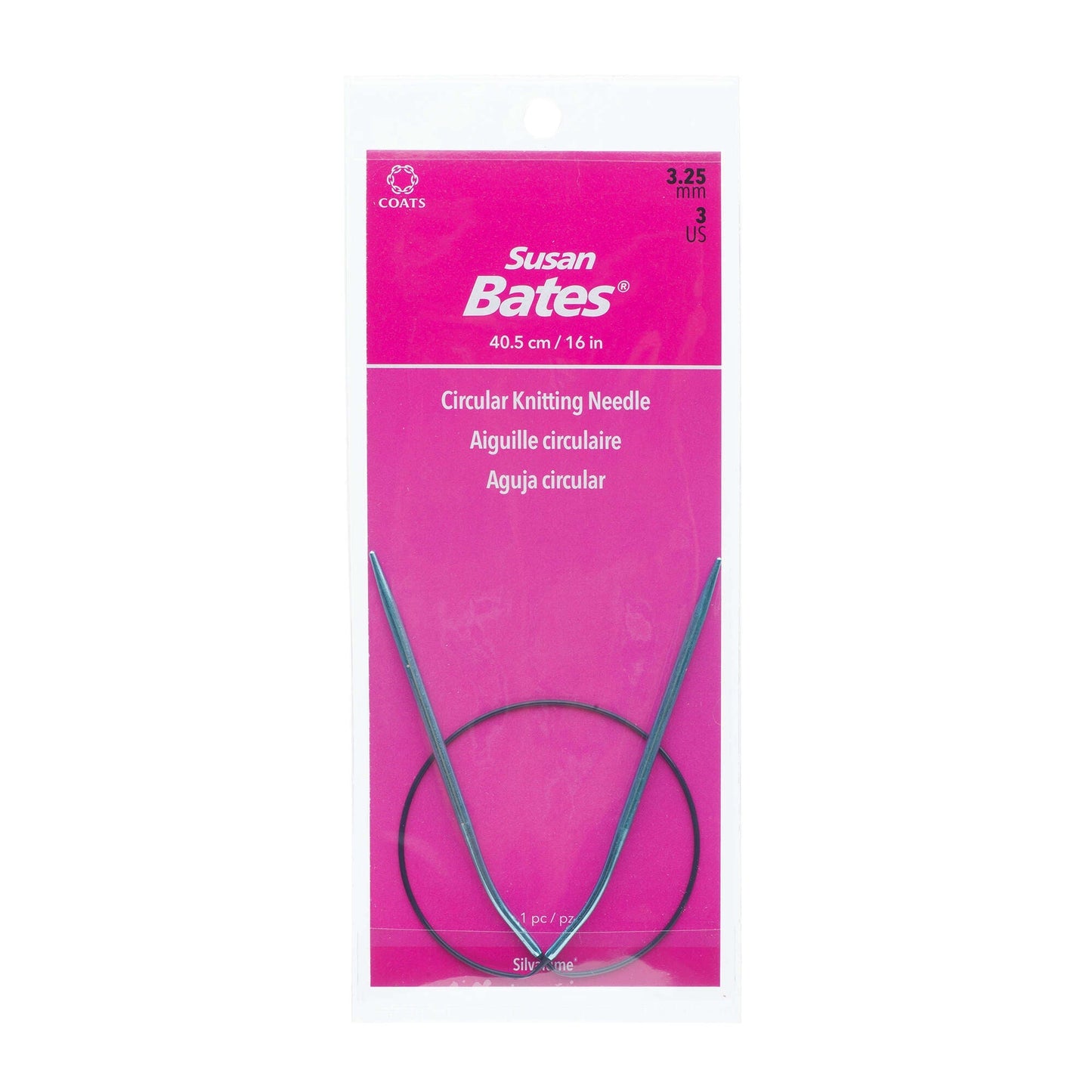 SB Silvalume 16" Circular Knitting Needles