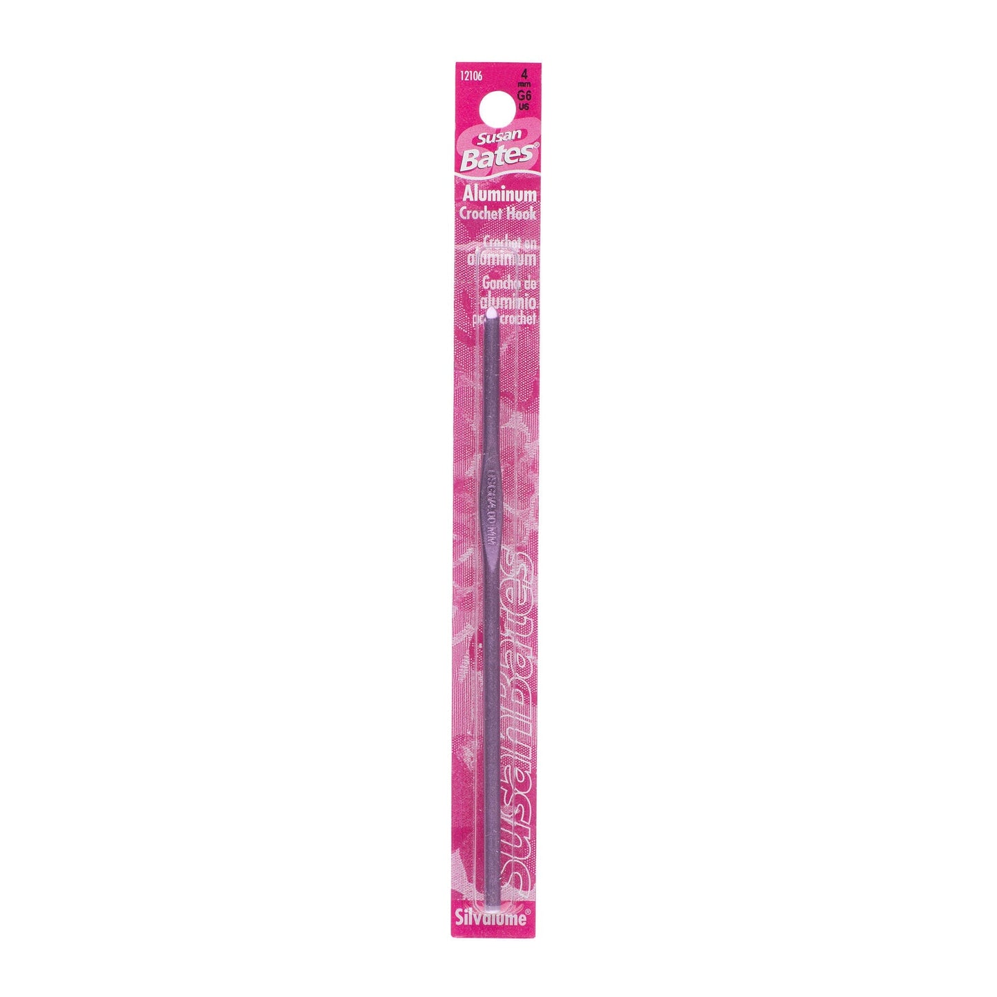 SB Silvalume 5.5" Crochet Hook