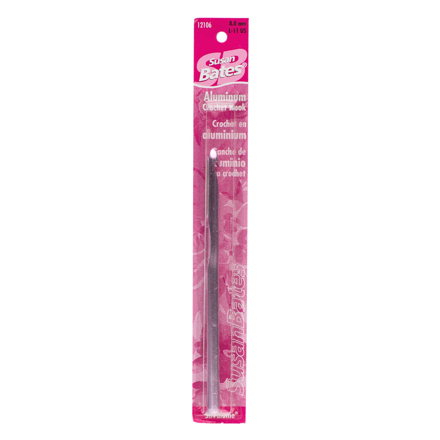 SB Silvalume 5.5" Crochet Hook