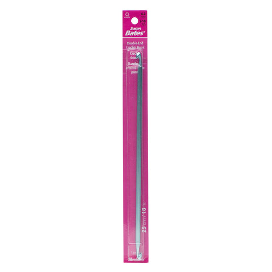 SB Silvalume 10" Double-End Afghan Crochet Hook