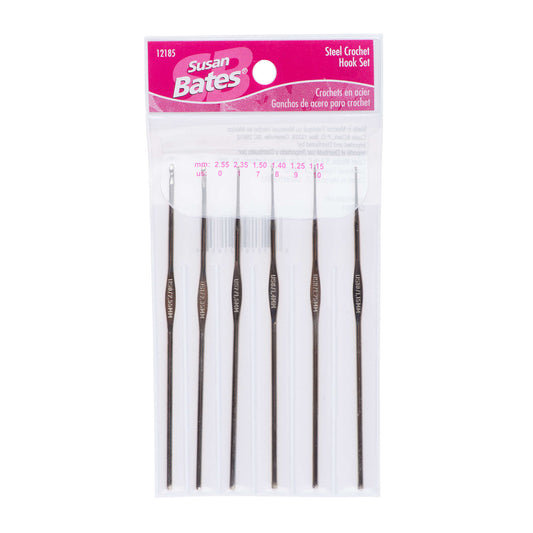 SB Steelite Set of 6 Crochet Hooks