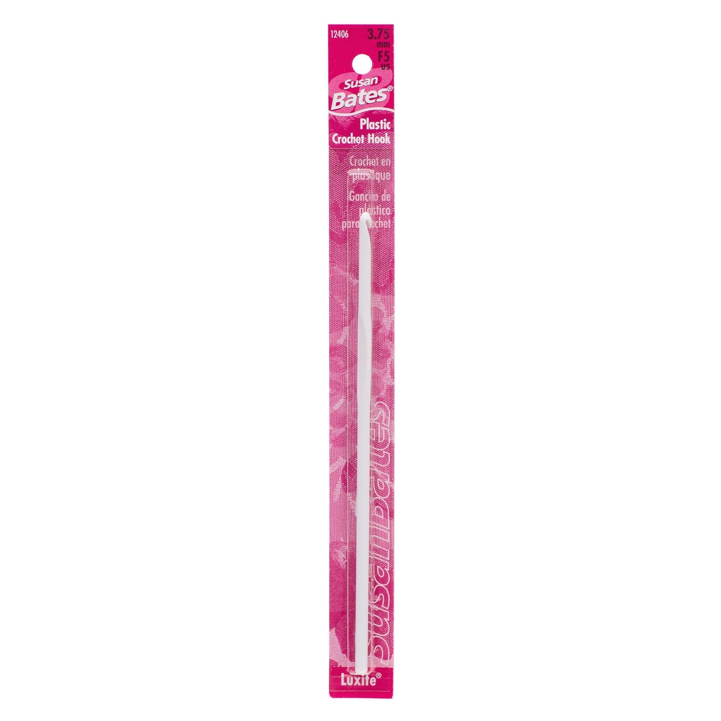 SB Luxite 5.5" Plastic Crochet Hook - Clearance Items