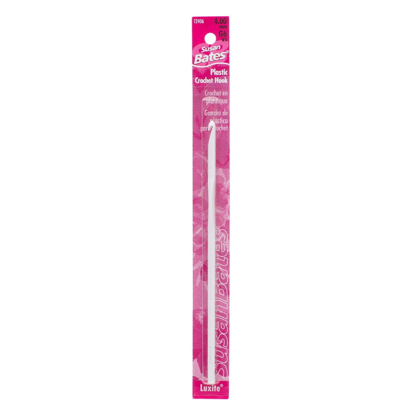 SB Luxite 5.5" Plastic Crochet Hook - Clearance Items
