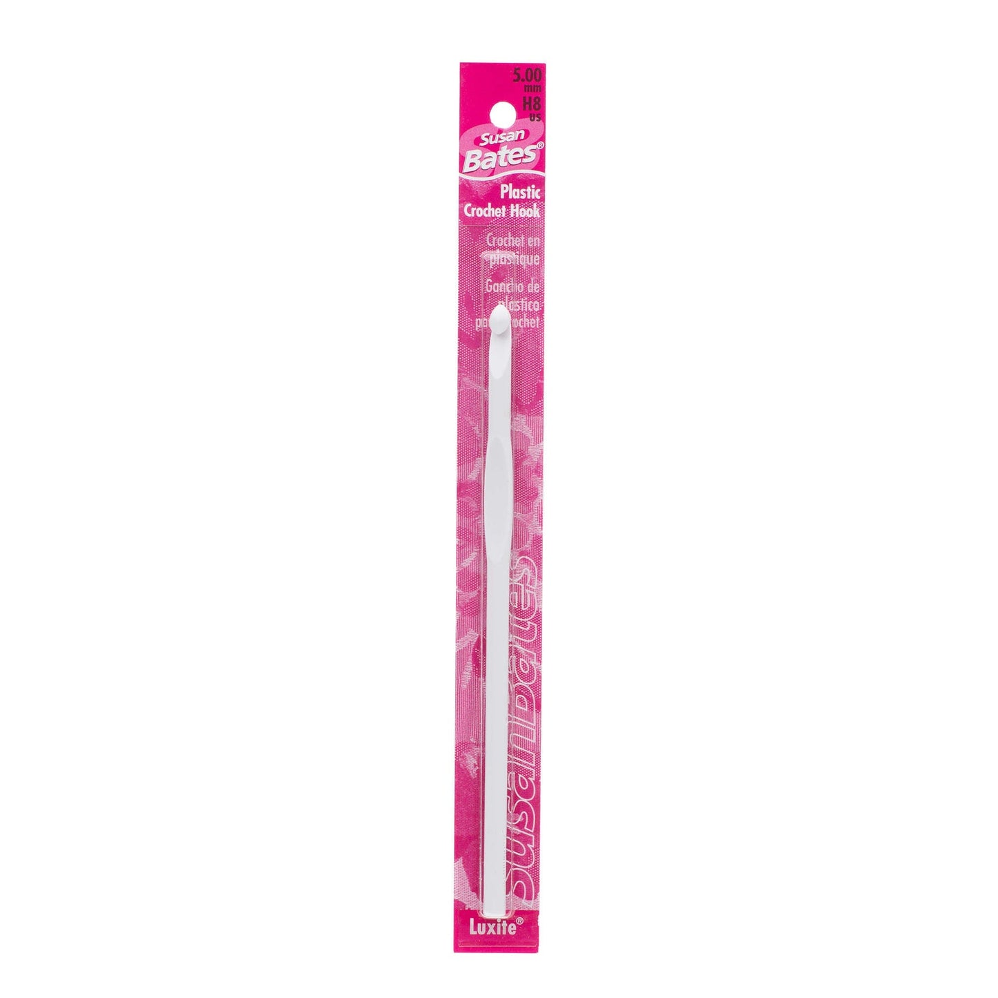 SB Luxite 5.5" Plastic Crochet Hook - Clearance Items