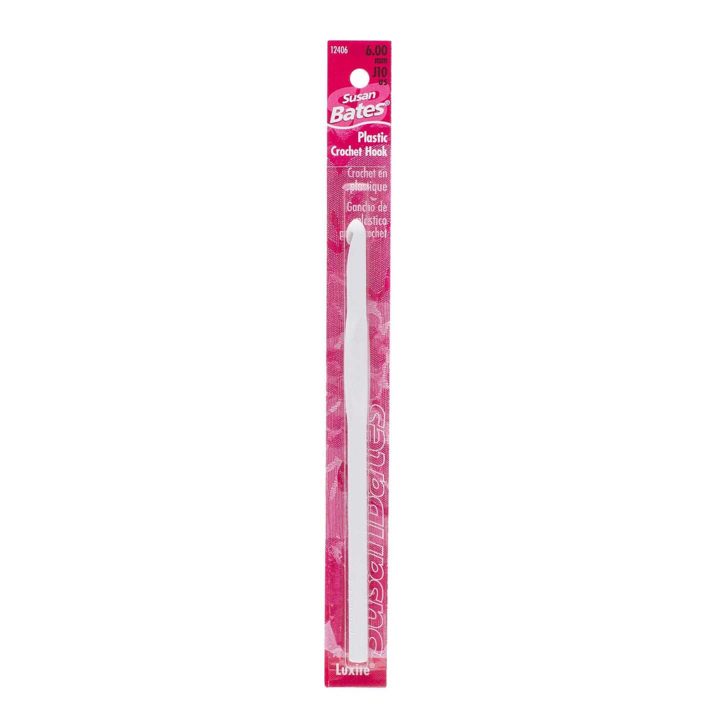 SB Luxite 5.5" Plastic Crochet Hook - Clearance Items