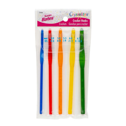 SB Crystalites Set of 5 Crochet Hooks