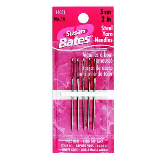 SB 5 Pack, Steel Yarn Needles, 2"