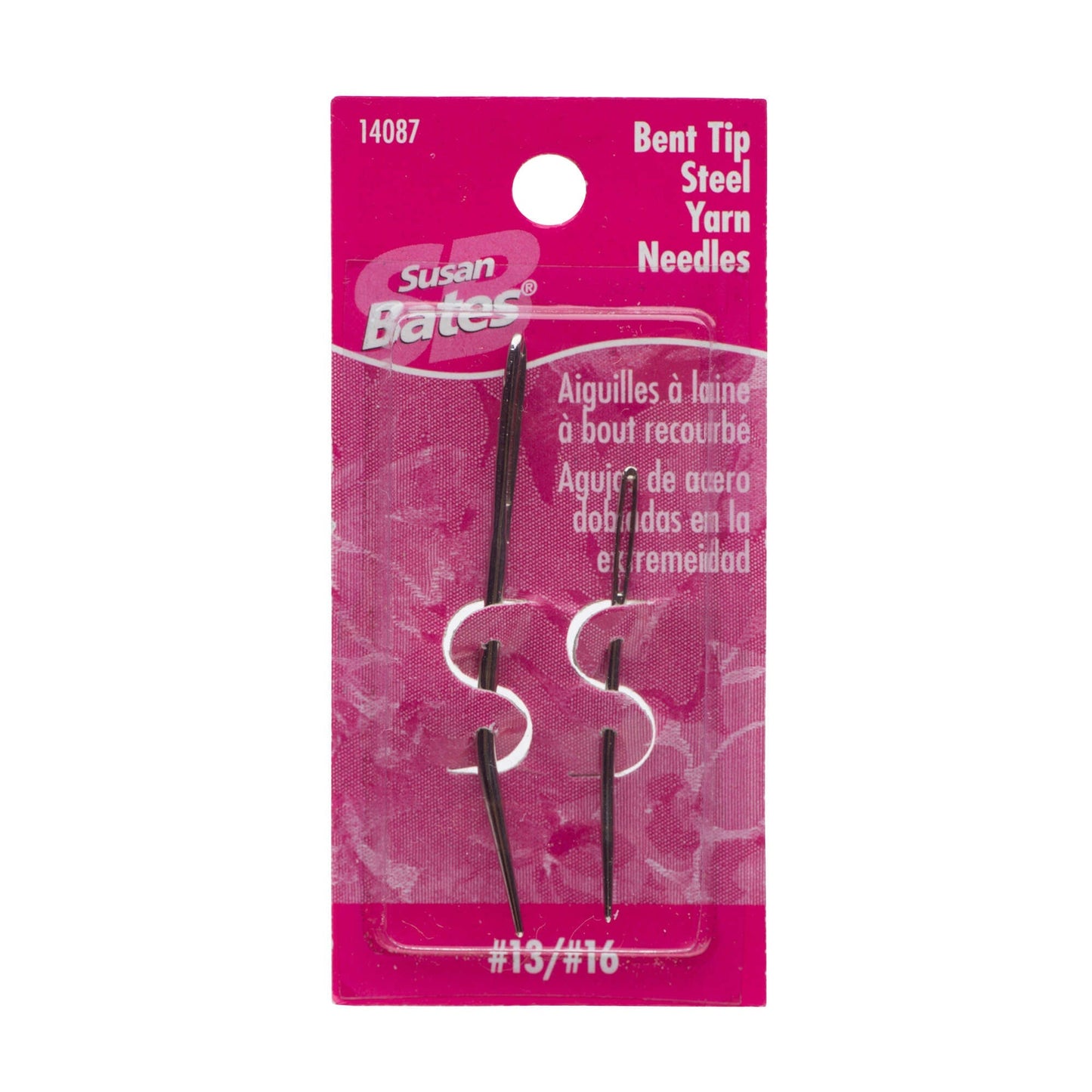 SB 2 Pack, Steel Bent Tip Yarn Needles - Clearance Items