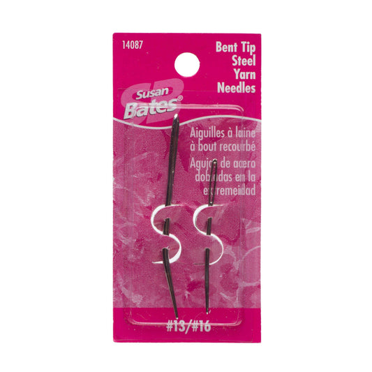 SB 2 Pack, Steel Bent Tip Yarn Needles - Clearance Items