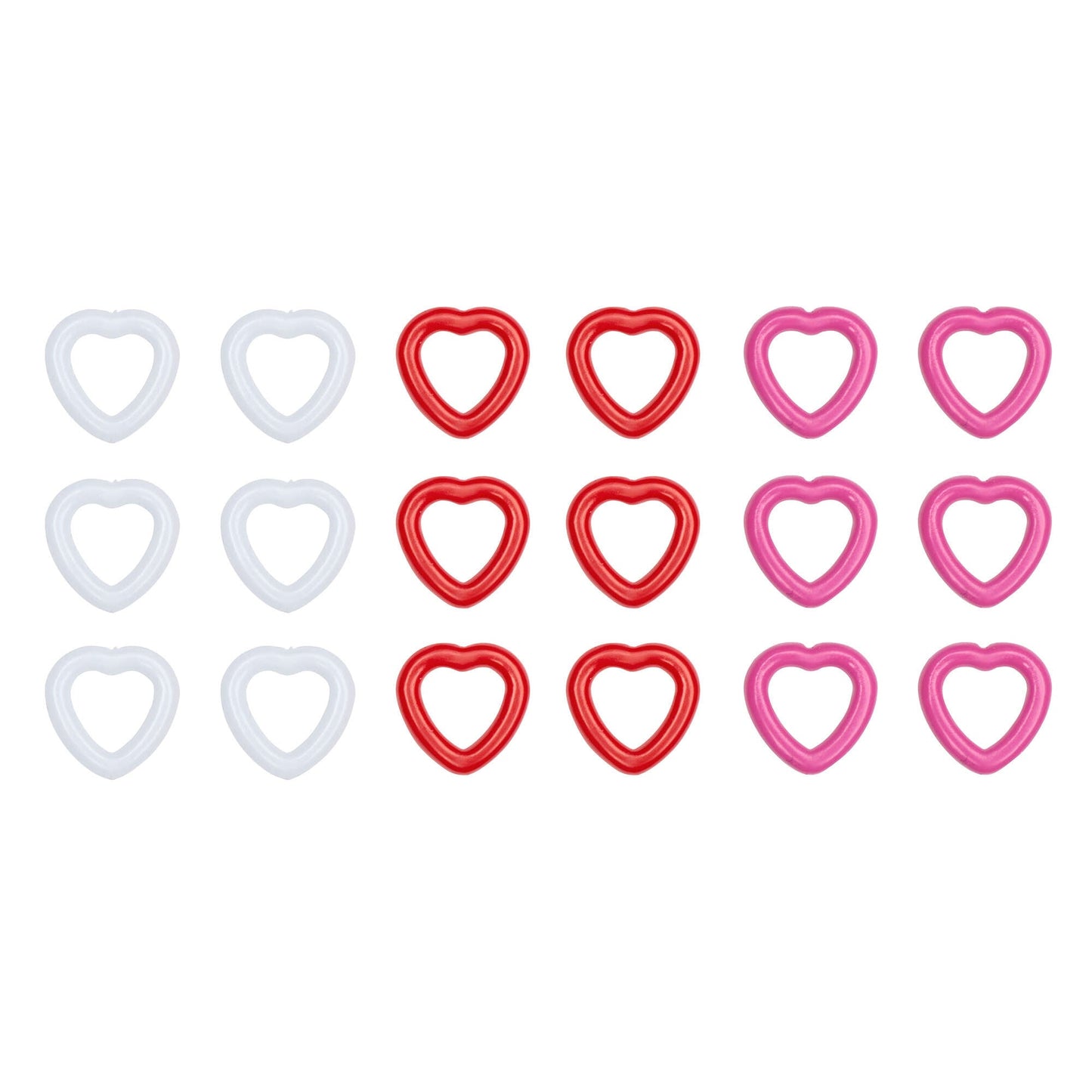 SB Heart Shaped Stitch Markers - Clearance Items
