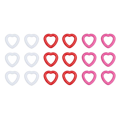SB Heart Shaped Stitch Markers - Clearance Items