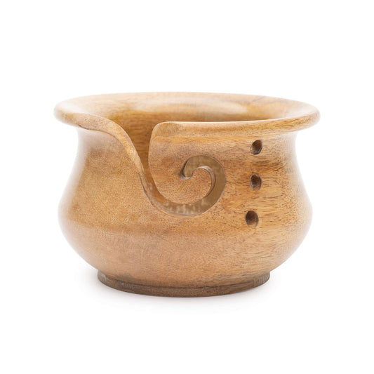 SB Wood Yarn Bowl - Clearance item