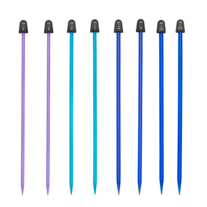 SB Crystalites Set of 4, 10" Knitting Needles