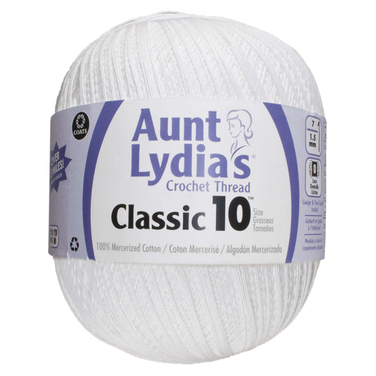 AL Classic Crochet Thread (Jumbo) Size 10