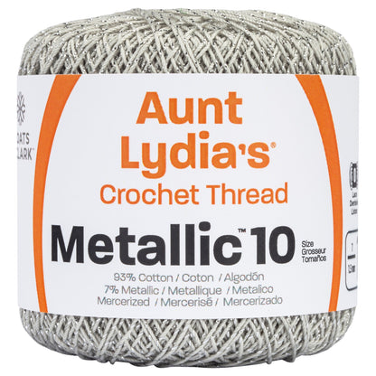 AL Metallic Crochet Thread Size 10