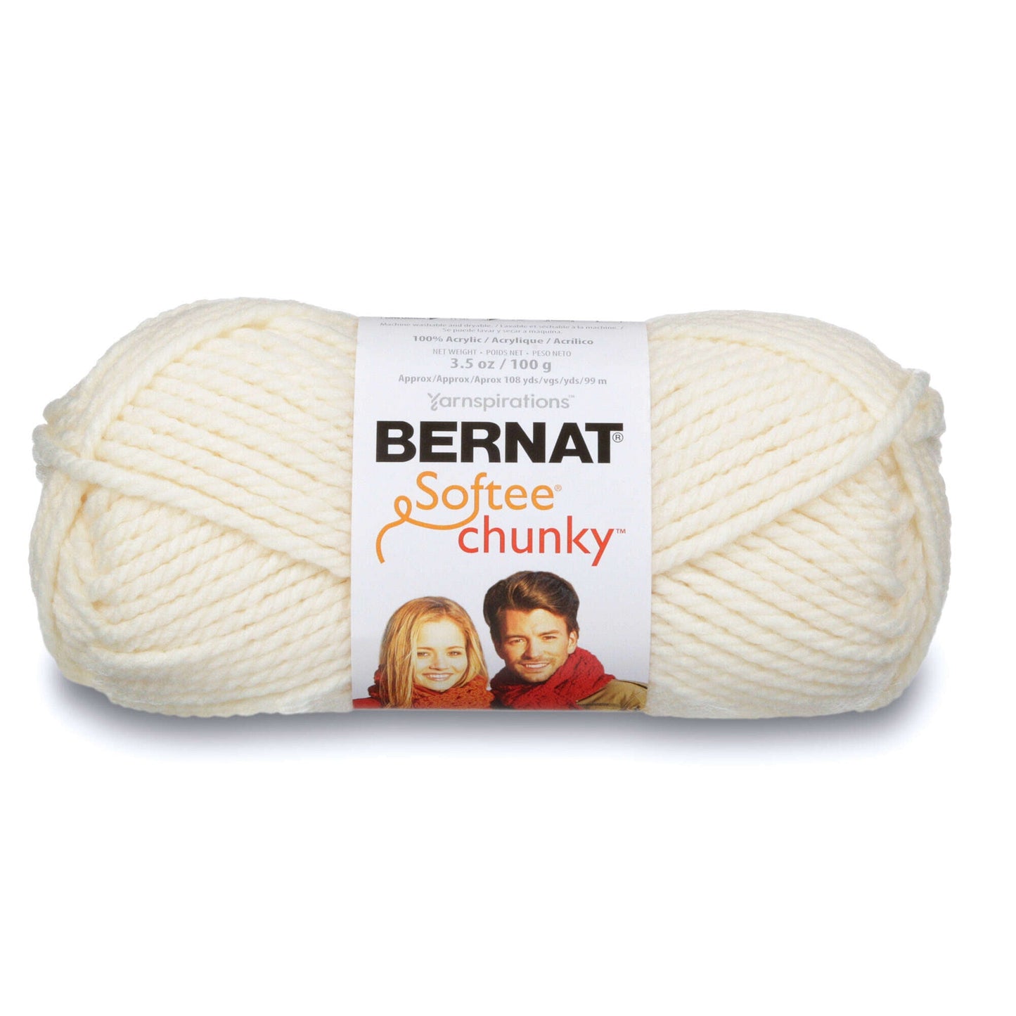 Bernat Softee Chunky Yarn (100g/3.5oz) - Clearance shades