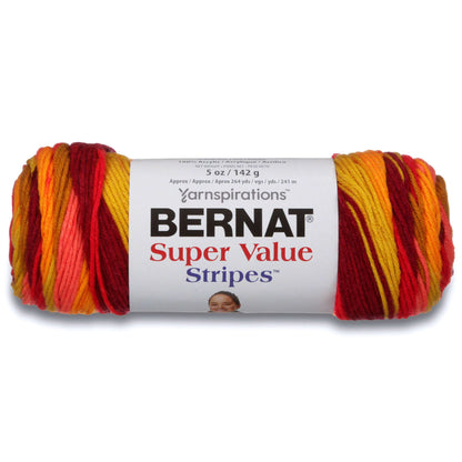 Bernat Super Value Stripes Yarn