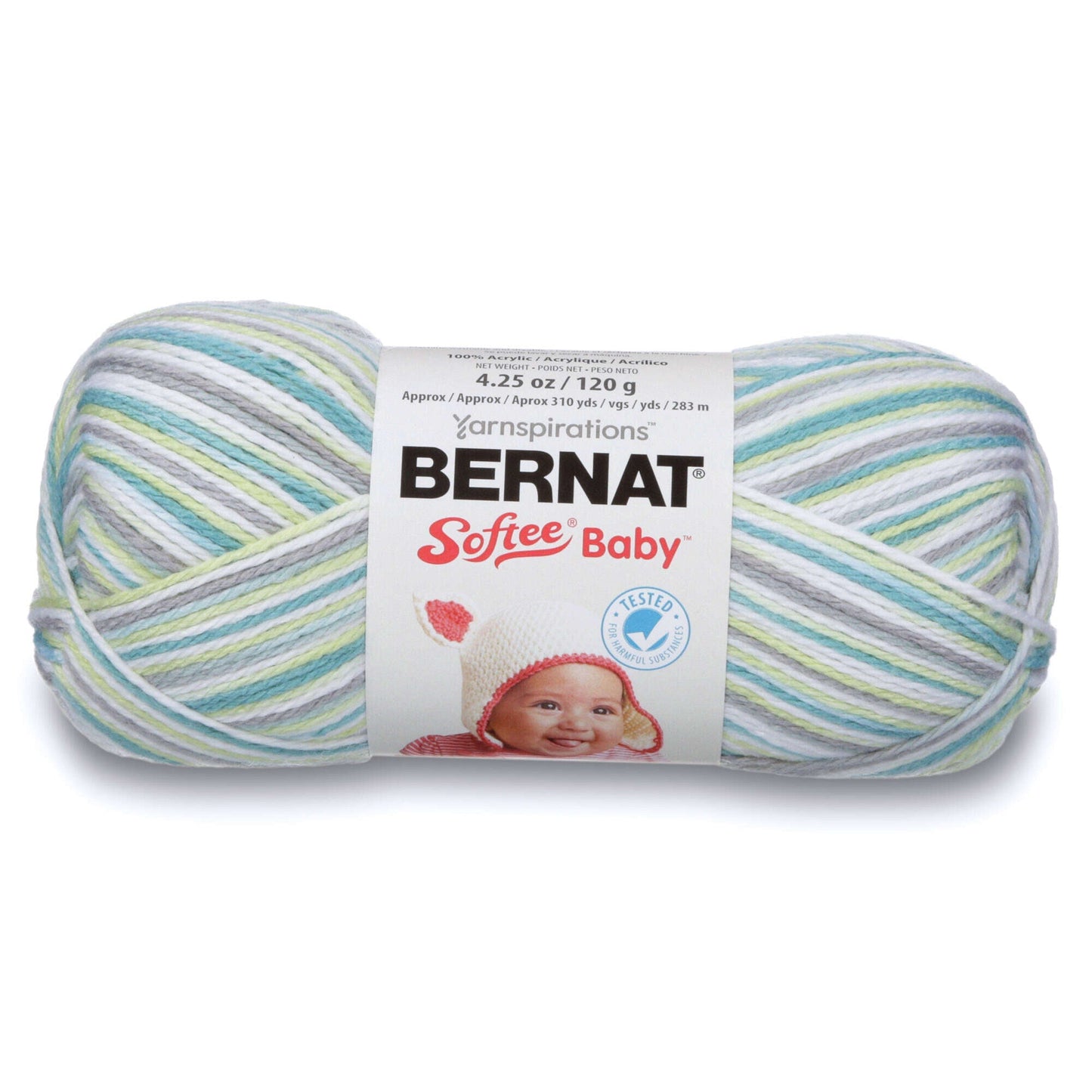 Bernat Softee Baby Variegates Yarn