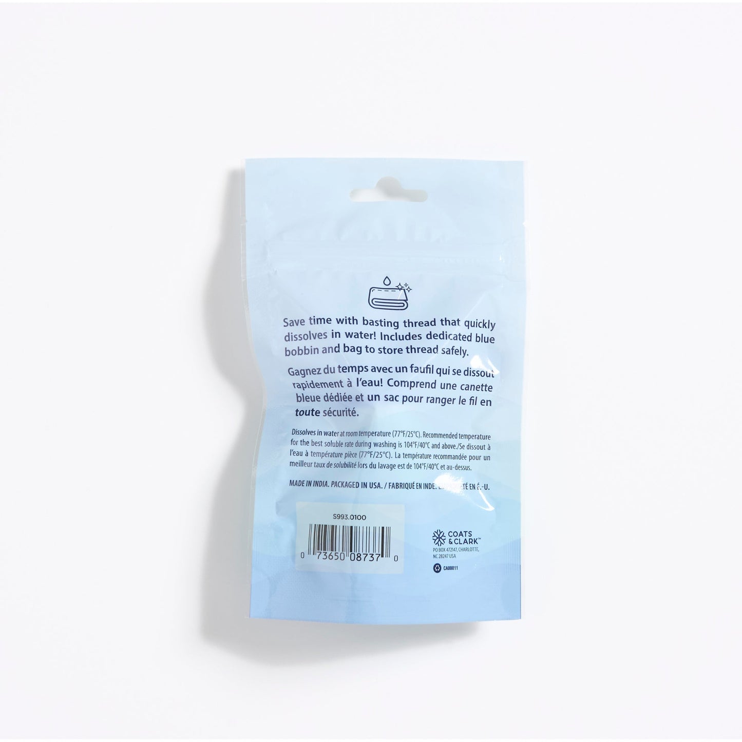CC Aqua Dissolve Thread (1000 Yards)