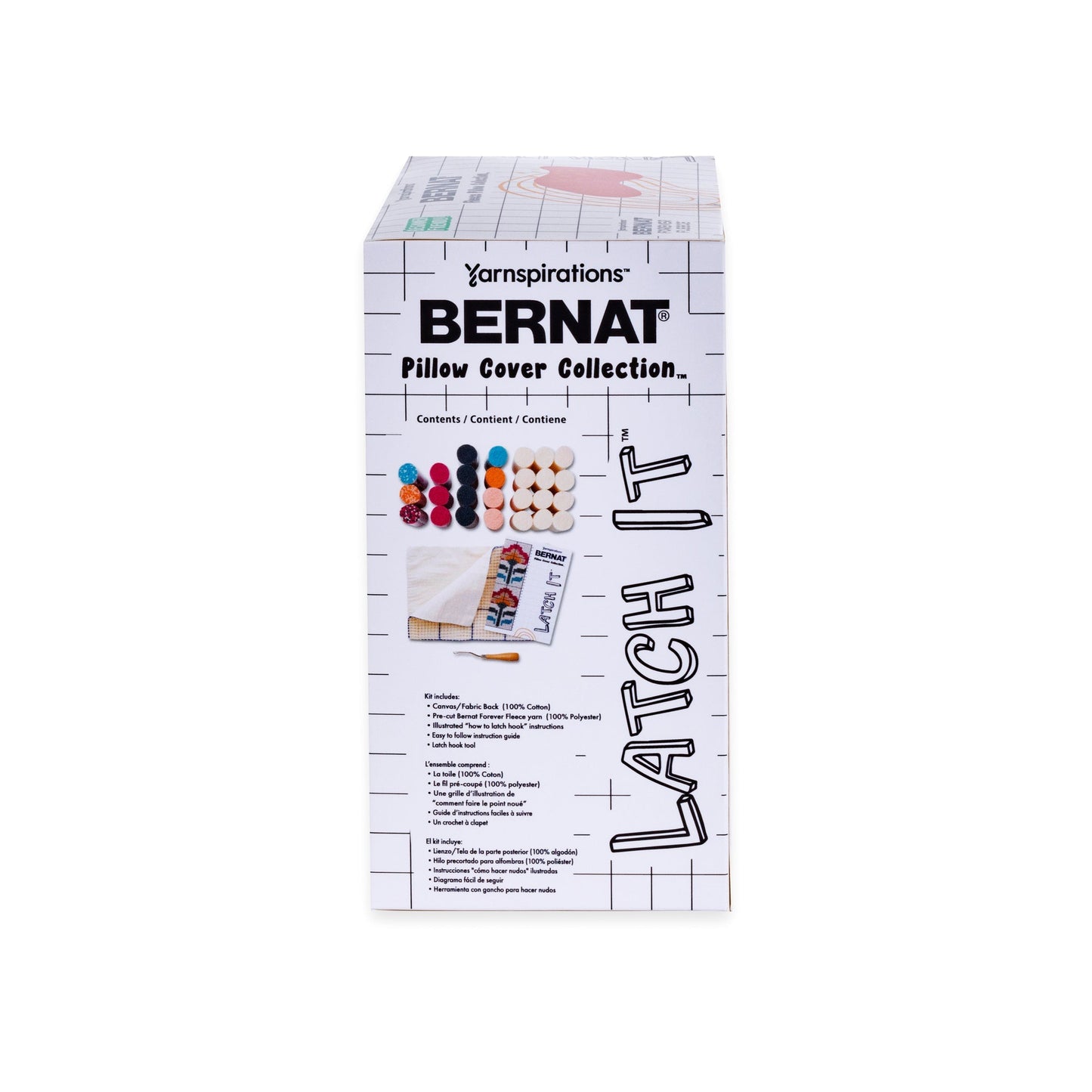 Bernat Latch It Kit - Fleece Pillow