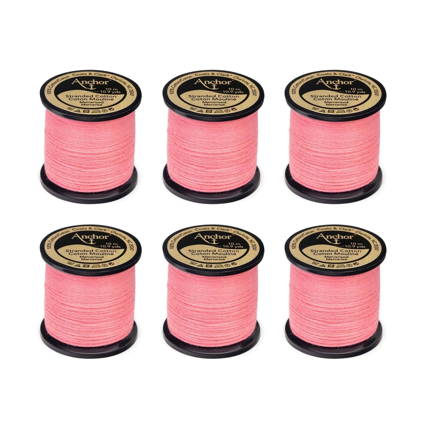 AN Spooled Floss 10 Meters (6 Pack) - Clearance shades