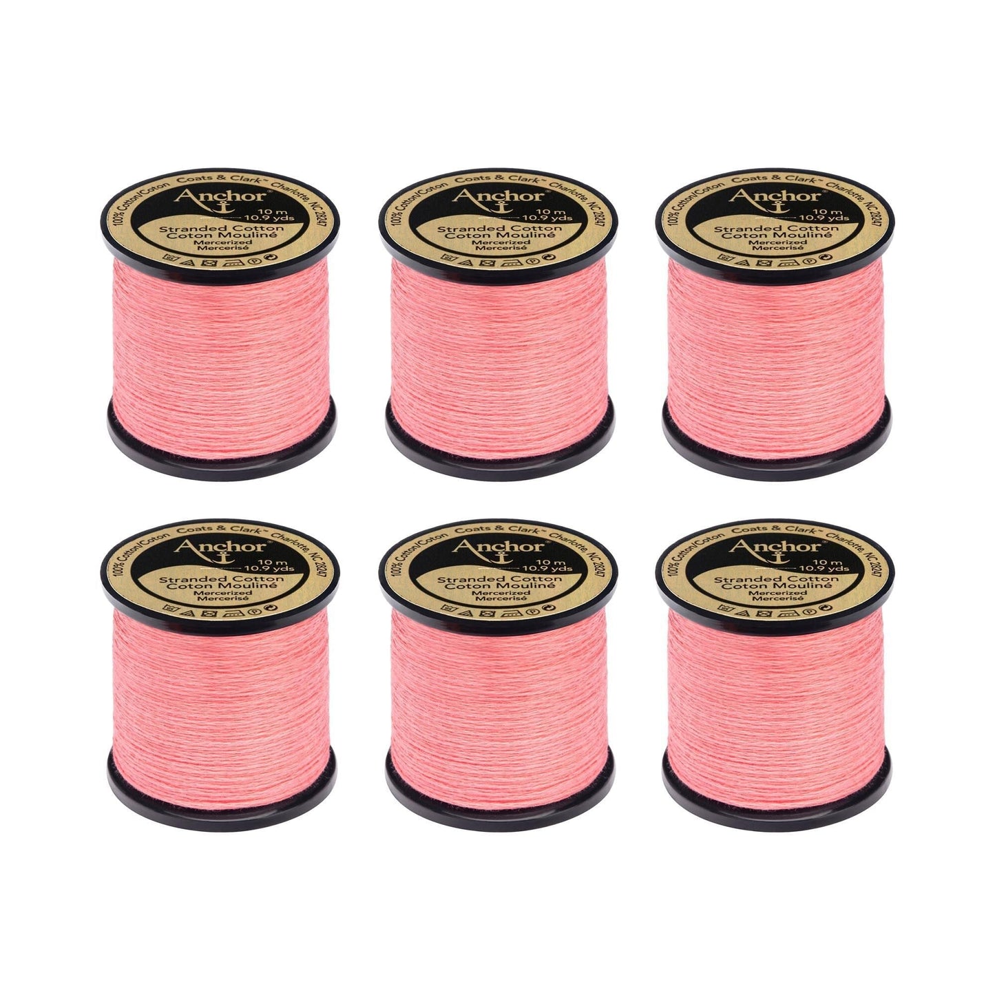 AN Spooled Floss 10 Meters (6 Pack) - Clearance shades