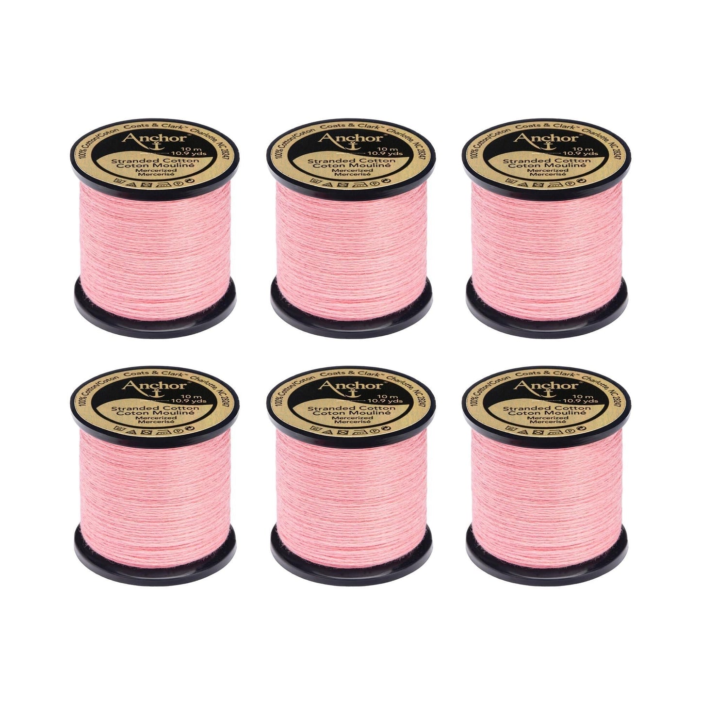 AN Spooled Floss 10 Meters (6 Pack) - Clearance shades