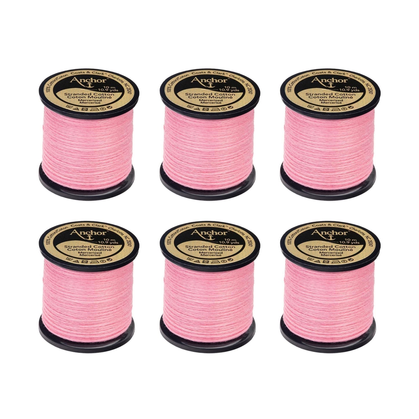 AN Spooled Floss 10 Meters (6 Pack) - Clearance shades