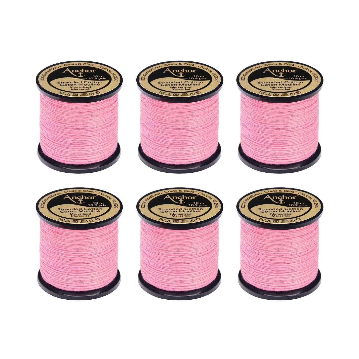 AN Spooled Floss 10 Meters (6 Pack) - Clearance shades