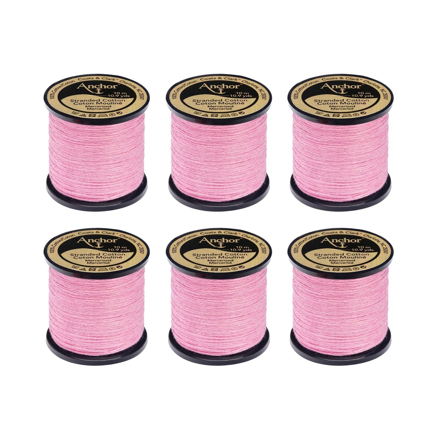 AN Spooled Floss 10 Meters (6 Pack) - Clearance shades
