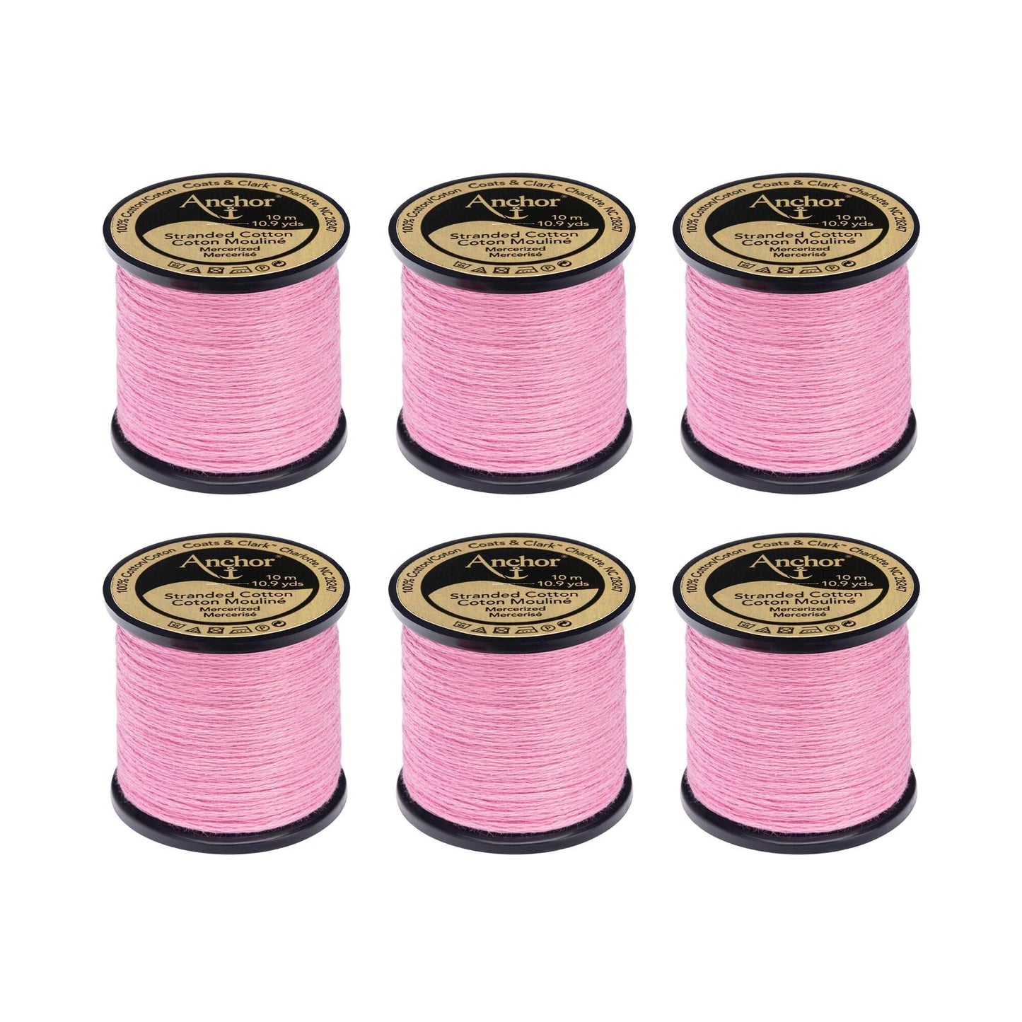 AN Spooled Floss 10 Meters (6 Pack) - Clearance shades