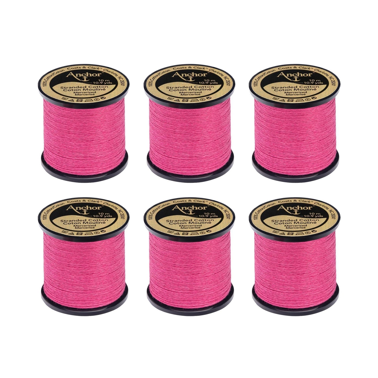 AN Spooled Floss 10 Meters (6 Pack) - Clearance shades