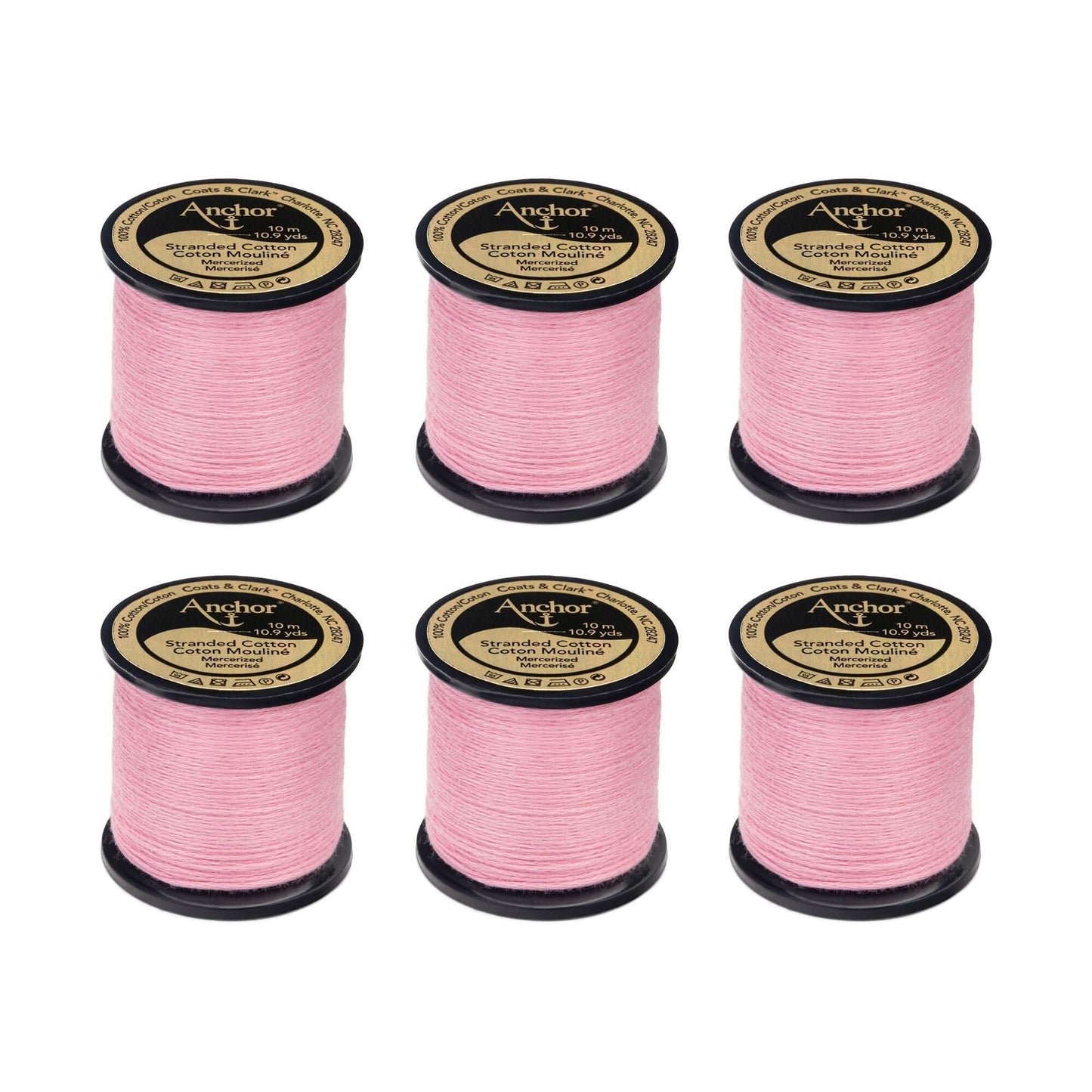 AN Spooled Floss 10 Meters (6 Pack) - Clearance shades