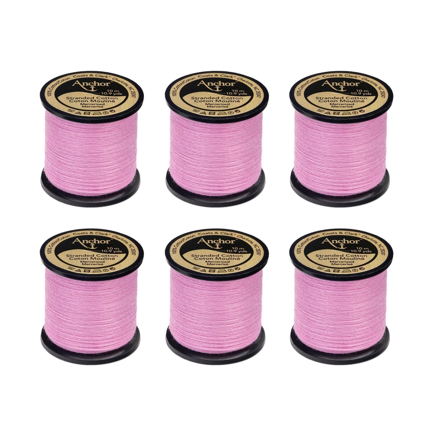 AN Spooled Floss 10 Meters (6 Pack) - Clearance shades