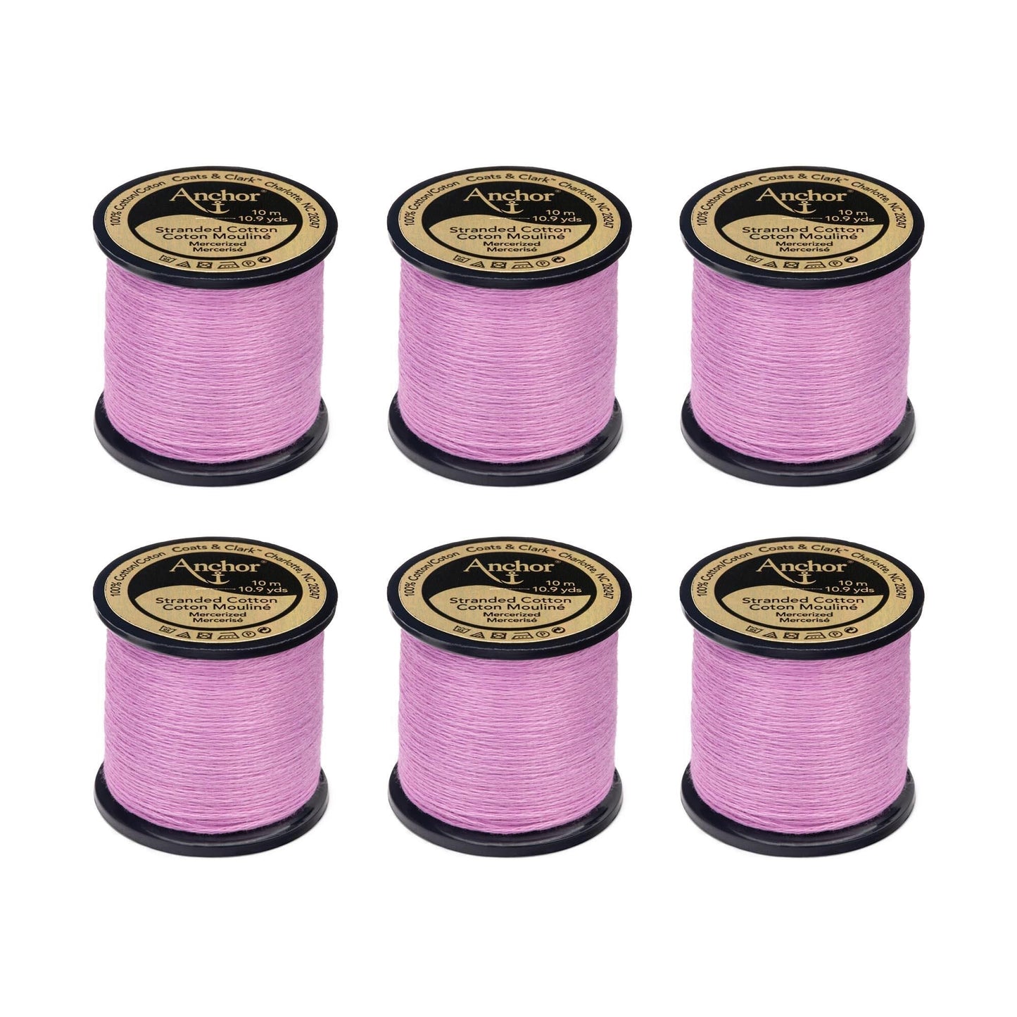 AN Spooled Floss 10 Meters (6 Pack) - Clearance shades